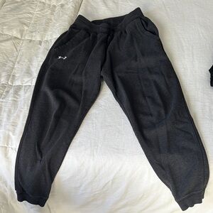 Under Armour Dark Gray Fleece Jogger Pants